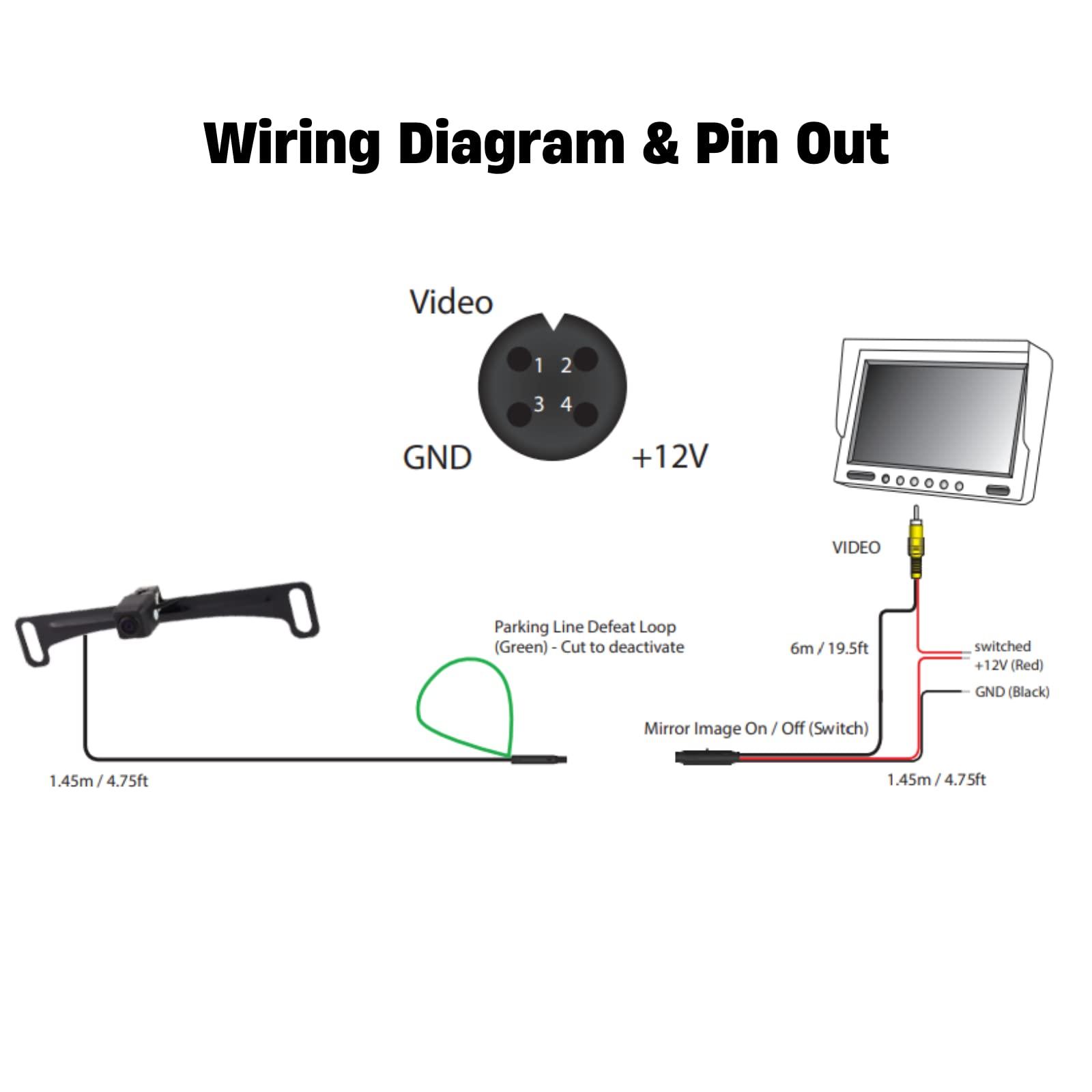 American International Dash Kit for Ford F-150 2009-2014 and Rearview Camera kit with Steering Wheel Control and Complete Dash Kit Replacement