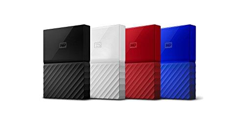 Western Digital WD 1TB Black My Passport Portable External Hard Drive - USB 3.0 - WDBYNN0010BBK-WESN