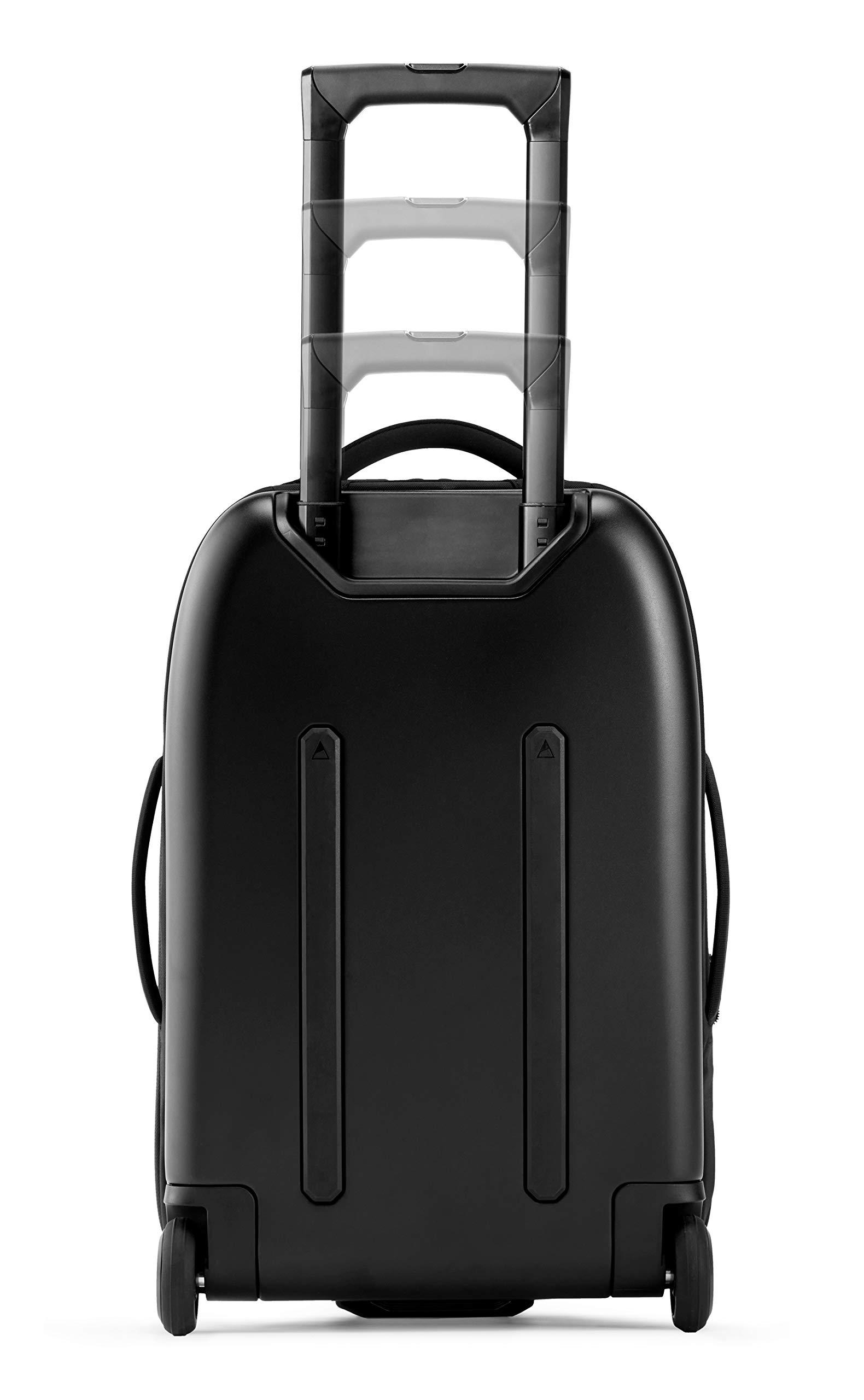 NOMATIC NOMATIC Navigator Carry-On 37L w/ 8L Built-In Expansion - Anti-Theft Carry-On for Airplane Travel - Premium Hardshell Roller Luggage, 17\" Laptop Compartment, Black