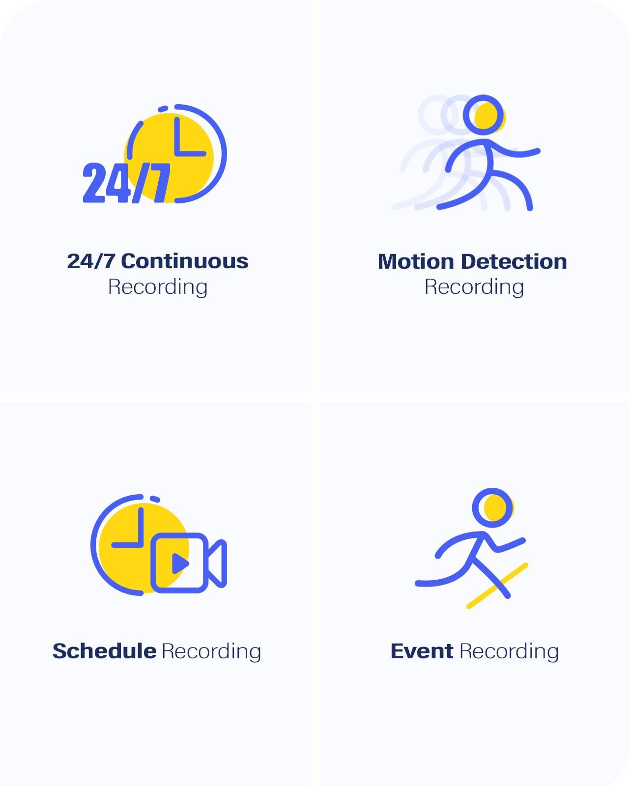 ANNKE ANNKE 5MP 16CH PoE Security Camera System, 12pcs Wired Security IP Camera for Indoor and Outdoor with 100 ft Color Night Vision and Alexa, 4K/8MP NVR with 3TB HDD for 24-7 Audio Recording