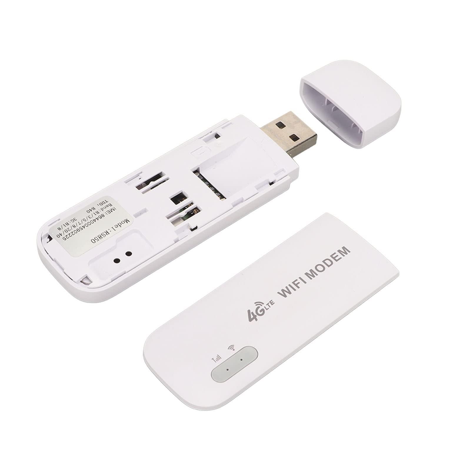 Jectse Mobile Hotspot Device, 4G LTE Router USB Portable WiFi Hotspot Mobile Internet Devices Supports Up to 10 Users, Mobile WiFi Hotspot for Travel