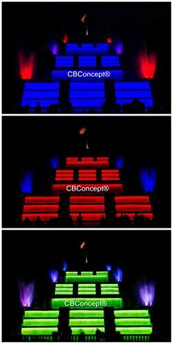 CBconcept CBConcept UL Listed, 3.3 Feet, Super Bright 900 Lumen, Blue, Dimmable, 110-120V AC Flexible Flat LED Strip Rope Light, Commercial Grade, Indoor Outdoor use, Ready to plug n shine