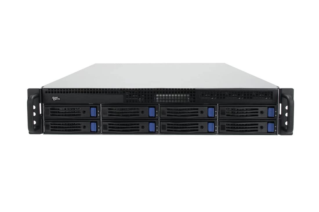 Sans Digital SANS Digital RS-Series RS208X12G 2U 8 Bay 12G SAS/SATA JBOD Direct Connection Rackmount