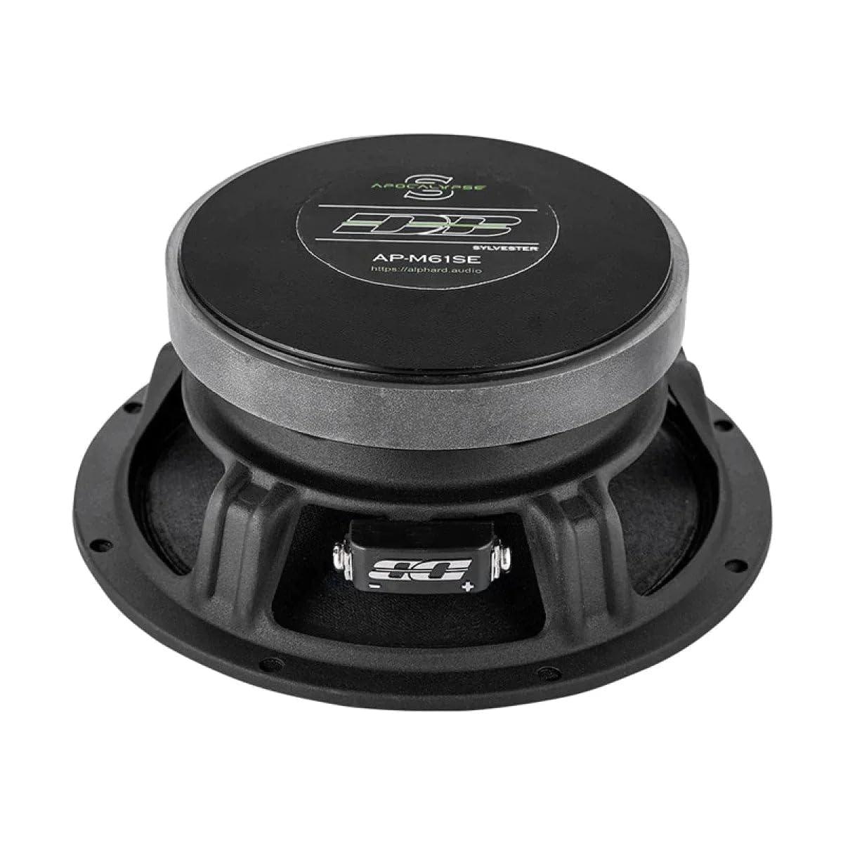 Apocalypse Apocalypse AP-M61SE 6.5" 260 W Max 4 Ohm Stereo Car Audio Midrange Speakers