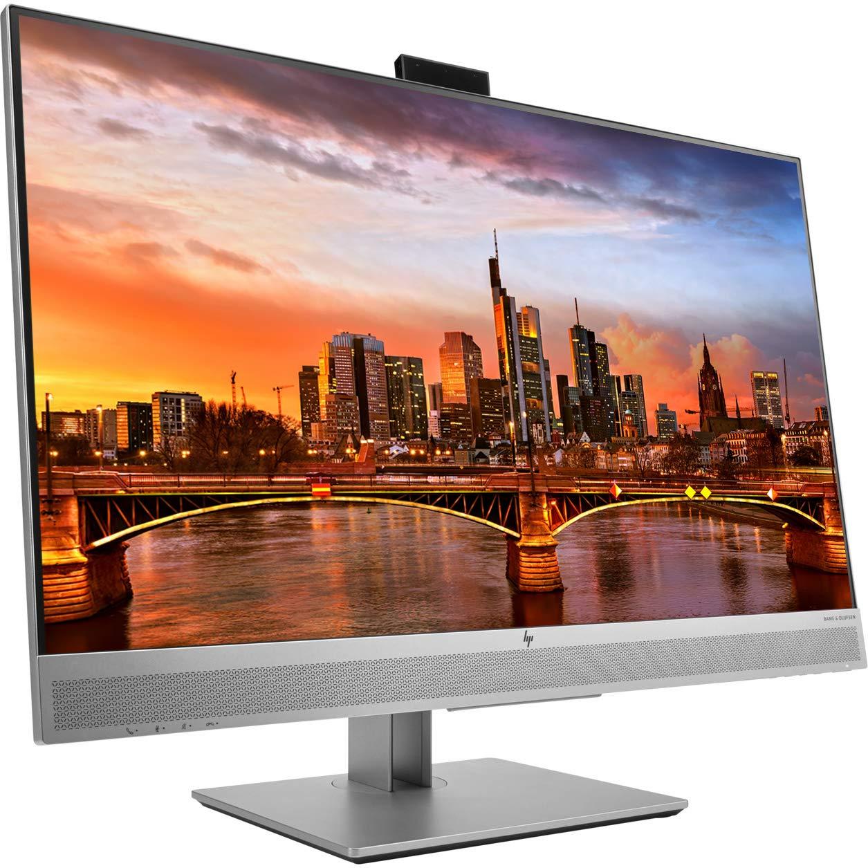 HP HP EliteDisplay E273m 27 Inch LED Backlit IPS Monitor 2-Pack with Built in Speakers and Webcam, FHD 1920 x 1080 (1FH51A8#ABA)