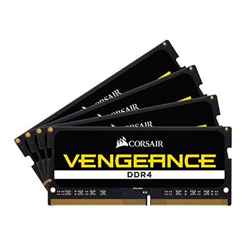 Corsair Corsair Vengeance SODIMM 64GB (4x16GB) ddr4 2666 C18 Laptop Memory Kit, CMSX64GX4M4A2666C18