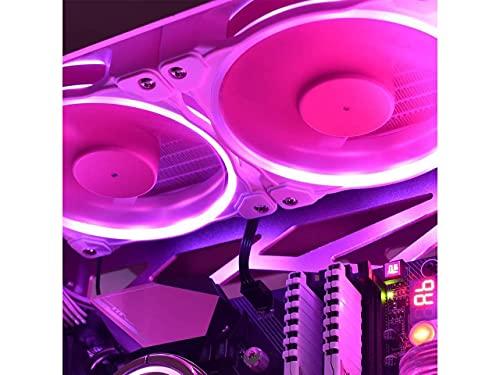 Leslied ID-Cooling PINKFLOW 240 Pink Symphony ARGB Light Effect Integrated Water-Cooled CPU Cooler