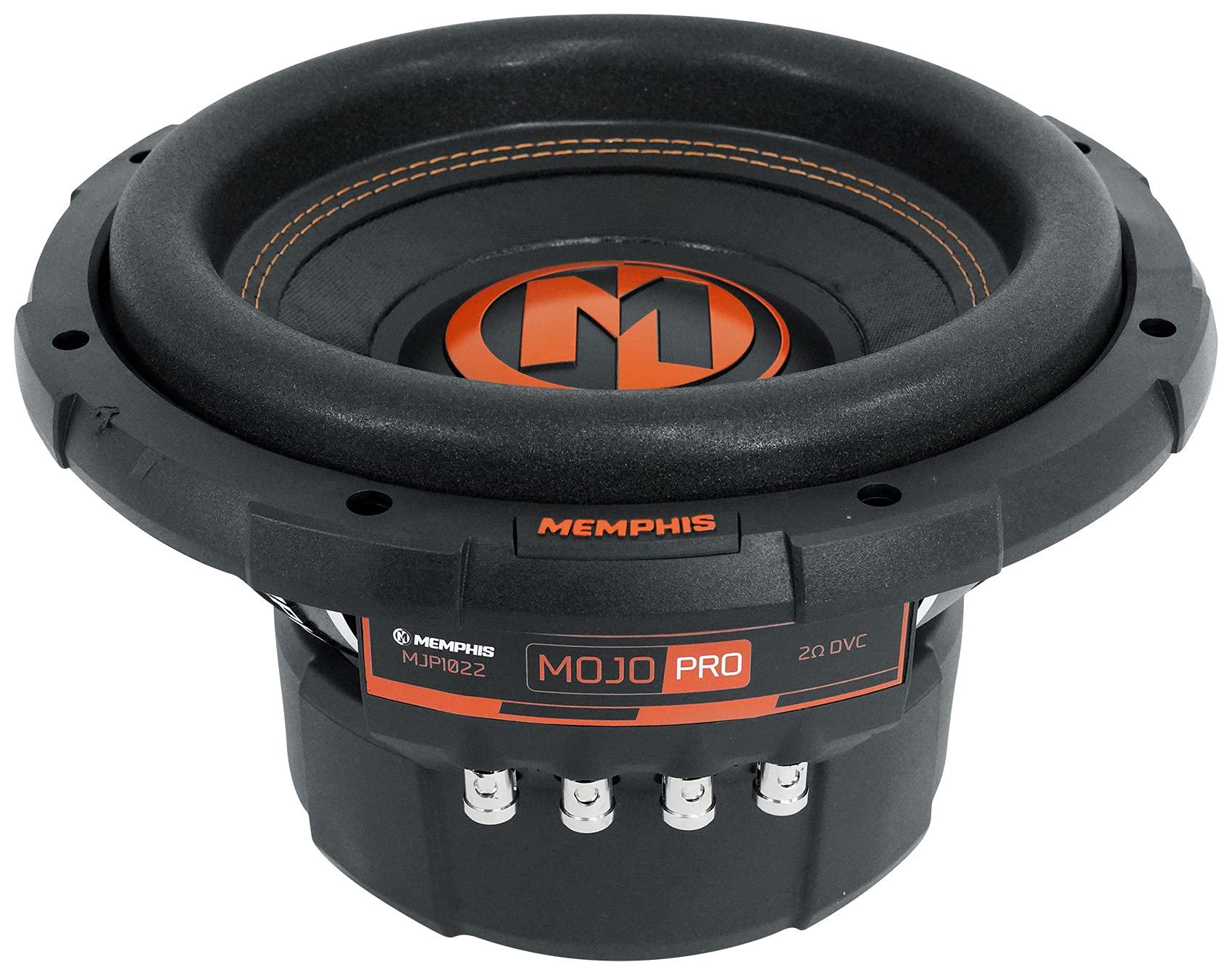 Memphis Audio Memphis (2) Audio MJP1022 10\" 1500w MOJO Pro Car Audio Subwoofers DVC 2 ohm Subs