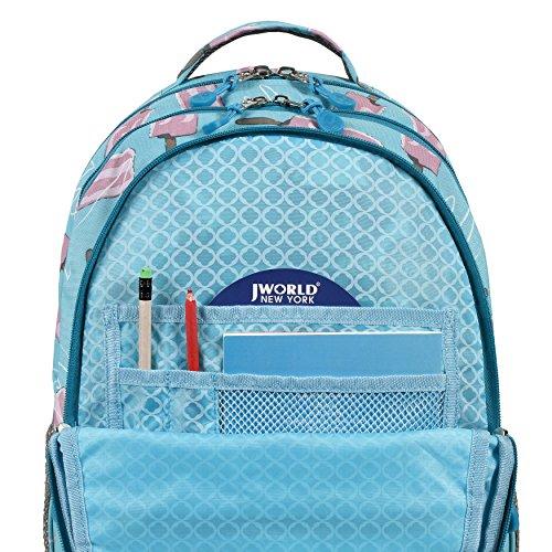J World New York J World New York Women's Sunrise Rolling Fashion Backpack, Ice Pop, One Size