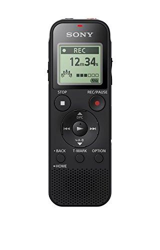 Sony Sony ICD-PX470 Stereo Digital Voice Recorder with Built-in USB Voice Recorder, Black