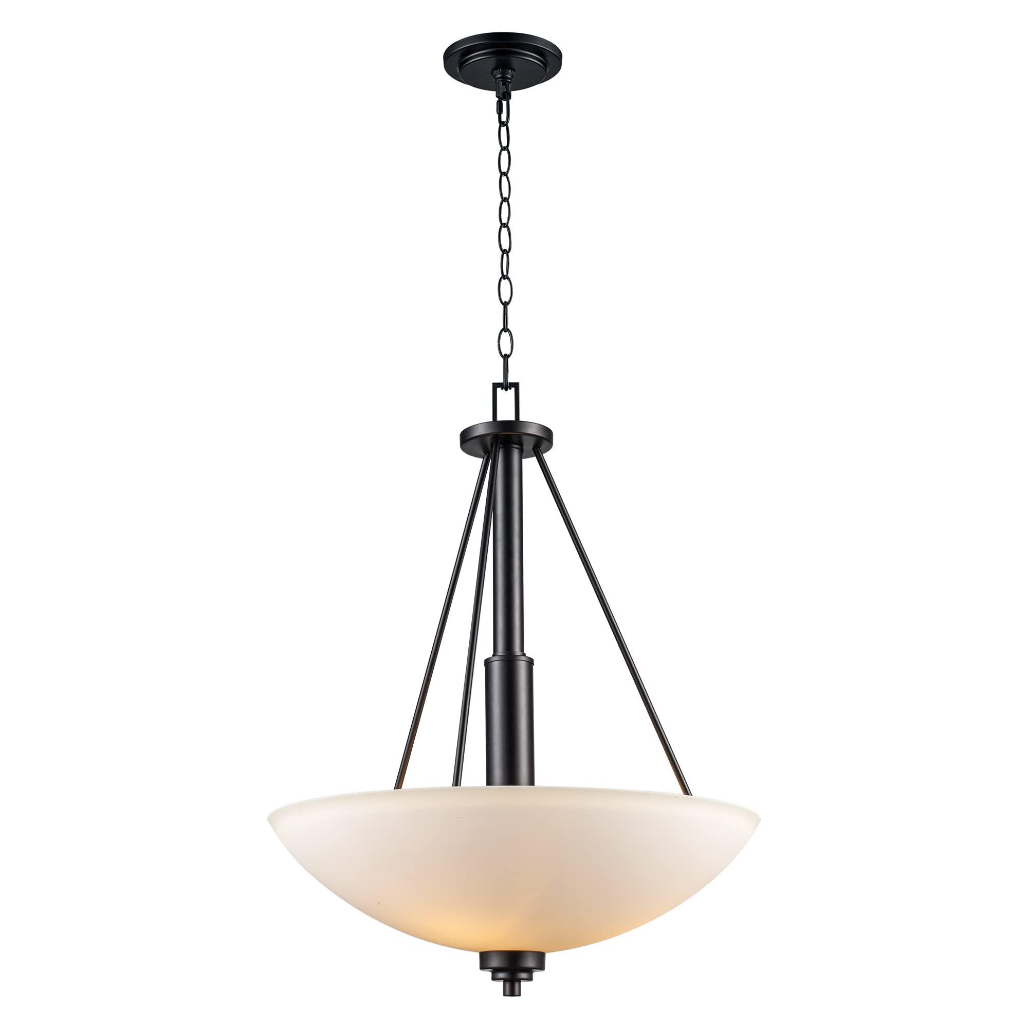 Trans Globe Imports Trans Globe Lighting 70528-1 ROB Mod Pod Indoor Rubbed Oil Bronze Modern Pendant, 20 inch