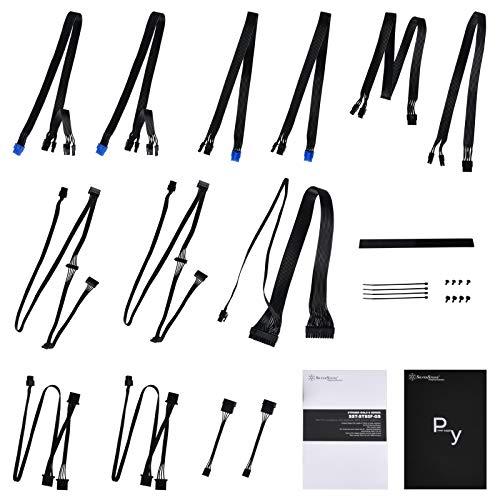 SilverStone Technology SilverStone Technology 850W Computer Power Supply PSU Fully Modular with 80 Plus Gold & 140mm Design Power Supply (SST-ST85F-GS-V2)