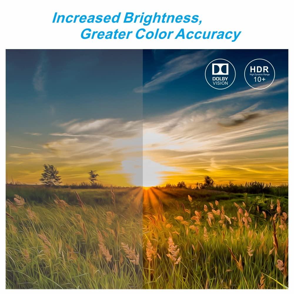 iArkPower iArkPower HDMI 2.1 Switch 4K@120Hz 8K@60Hz HDMI Switcher 4 in 1 Out Support PS5, Xbox Series X, HDR10+, Dolby Vision Dolby Atmos