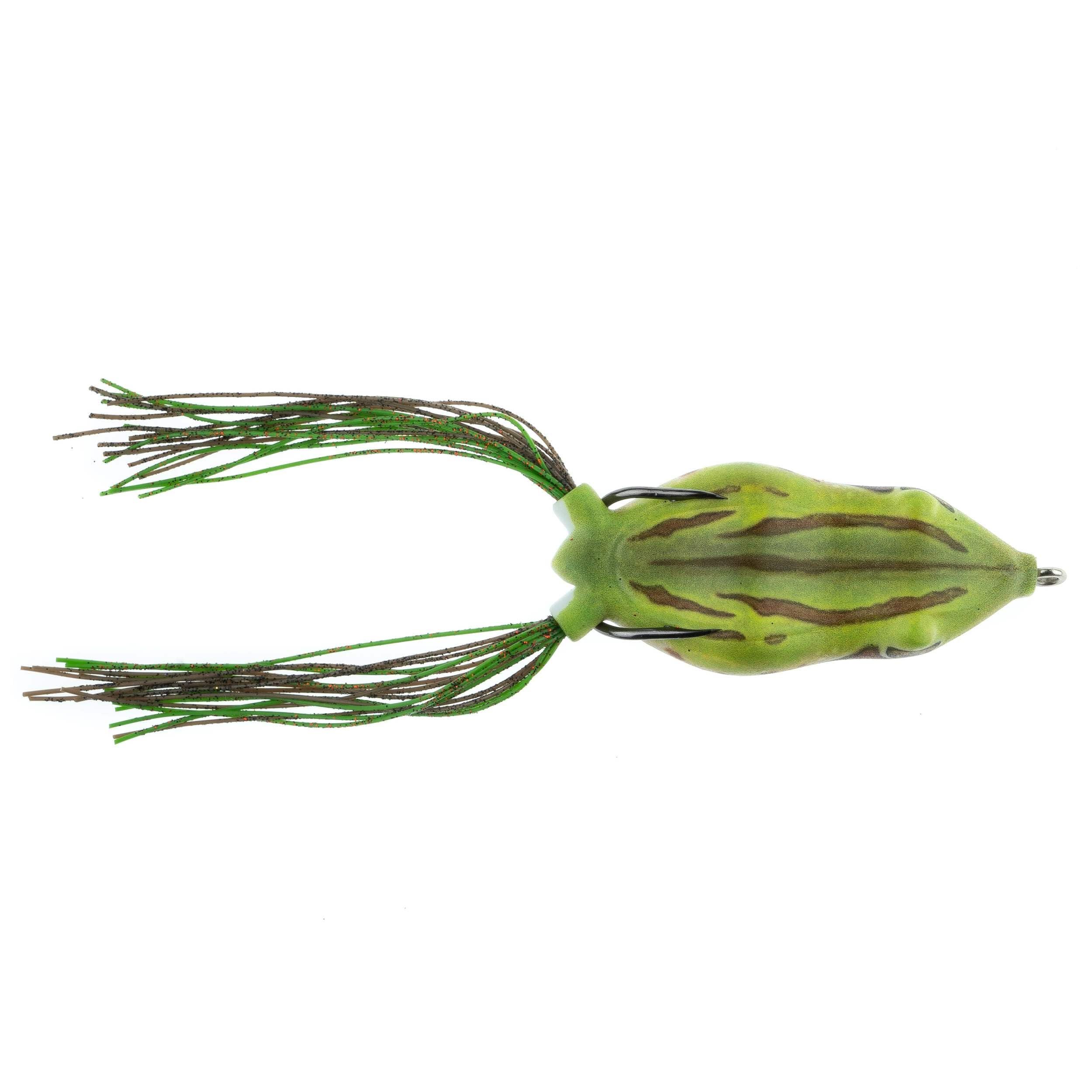 American Baitworks Snag Proof Bobby's Perfect Hollow Body Frog Lure | 3-Inch, 5/8 oz., Midnight (PN: SP6330)