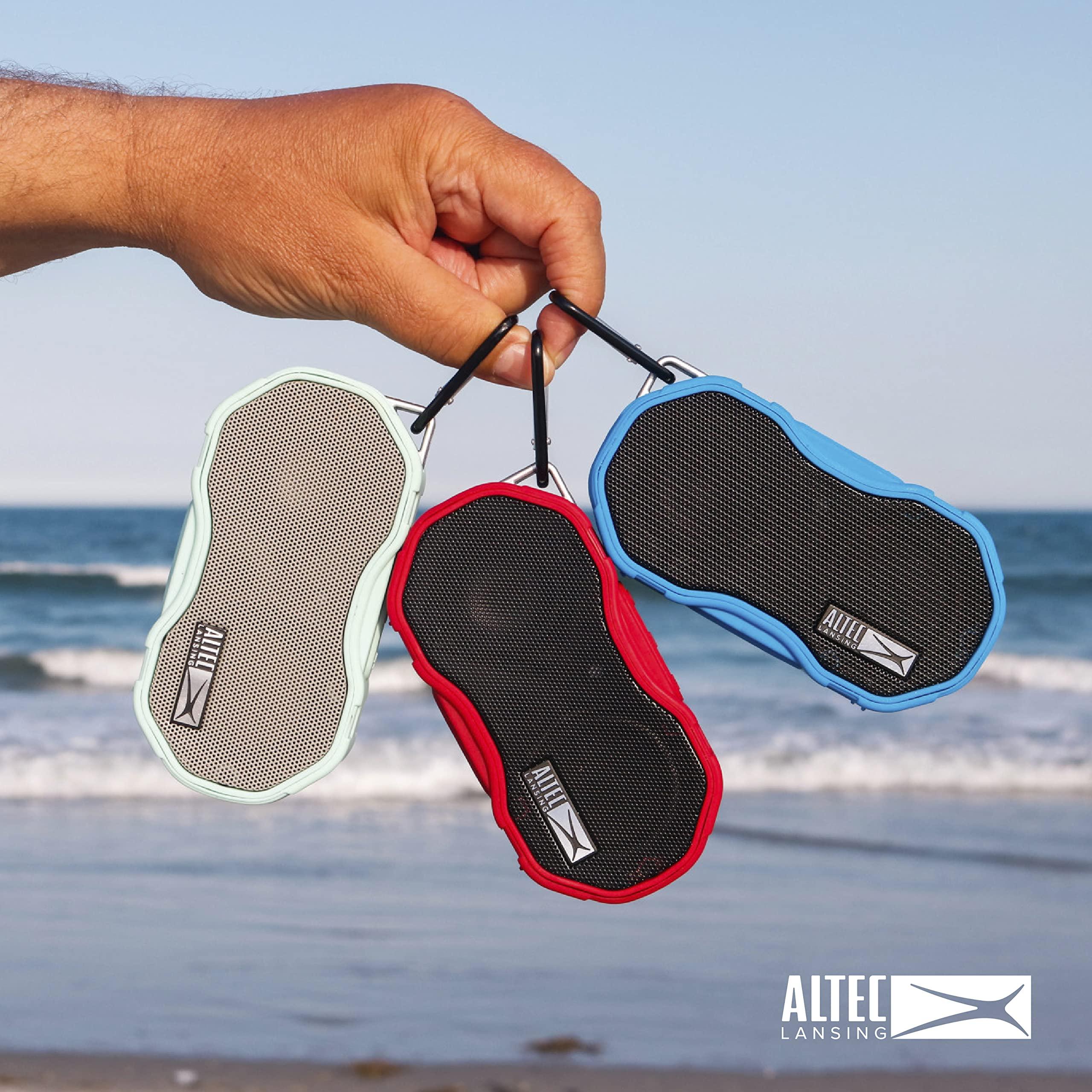 Altec Lansing Altec Lansing Baby Boom XL - Waterproof Bluetooth Speaker, Wireless & Portable Speaker for Travel & Outdoor Use, Deep Bass & Loud Sound, 2 Pack, Mint