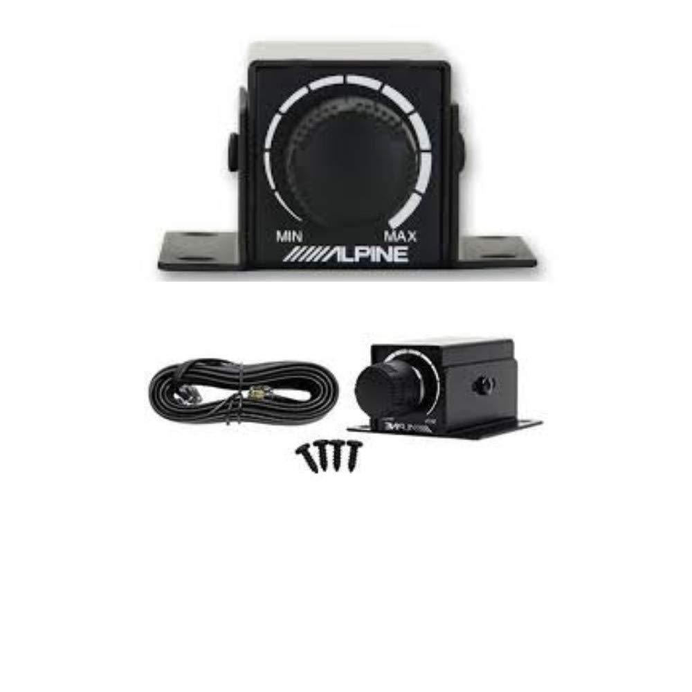 Pacific Stereo Alpine S-A60M S-Series Class D Mono Amplifier Bundled w/RUX-KNOB.2 Remote Bass Level Control