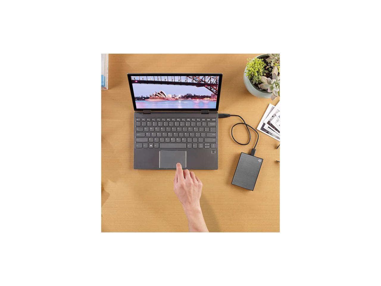 Seagate Seagate One Touch 5TB Portable Hard Drive with Rescue Data Recovery Services