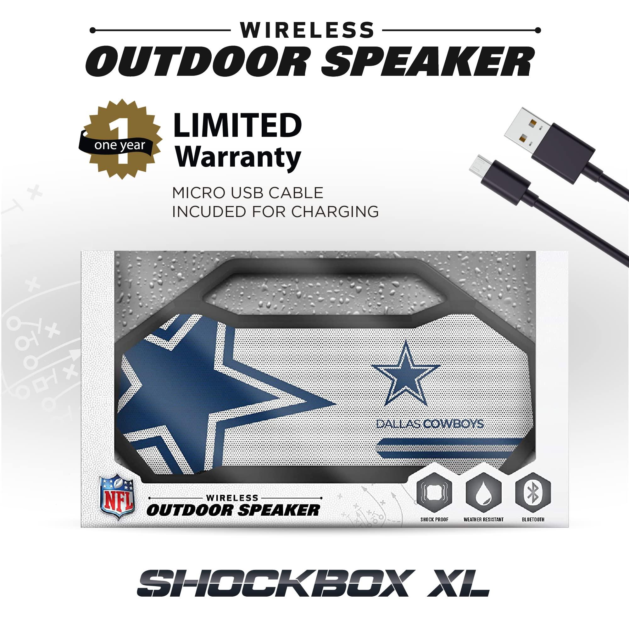 SOAR NFL Miami Dolphins XL Wireless Bluetooth Speaker, Team Color