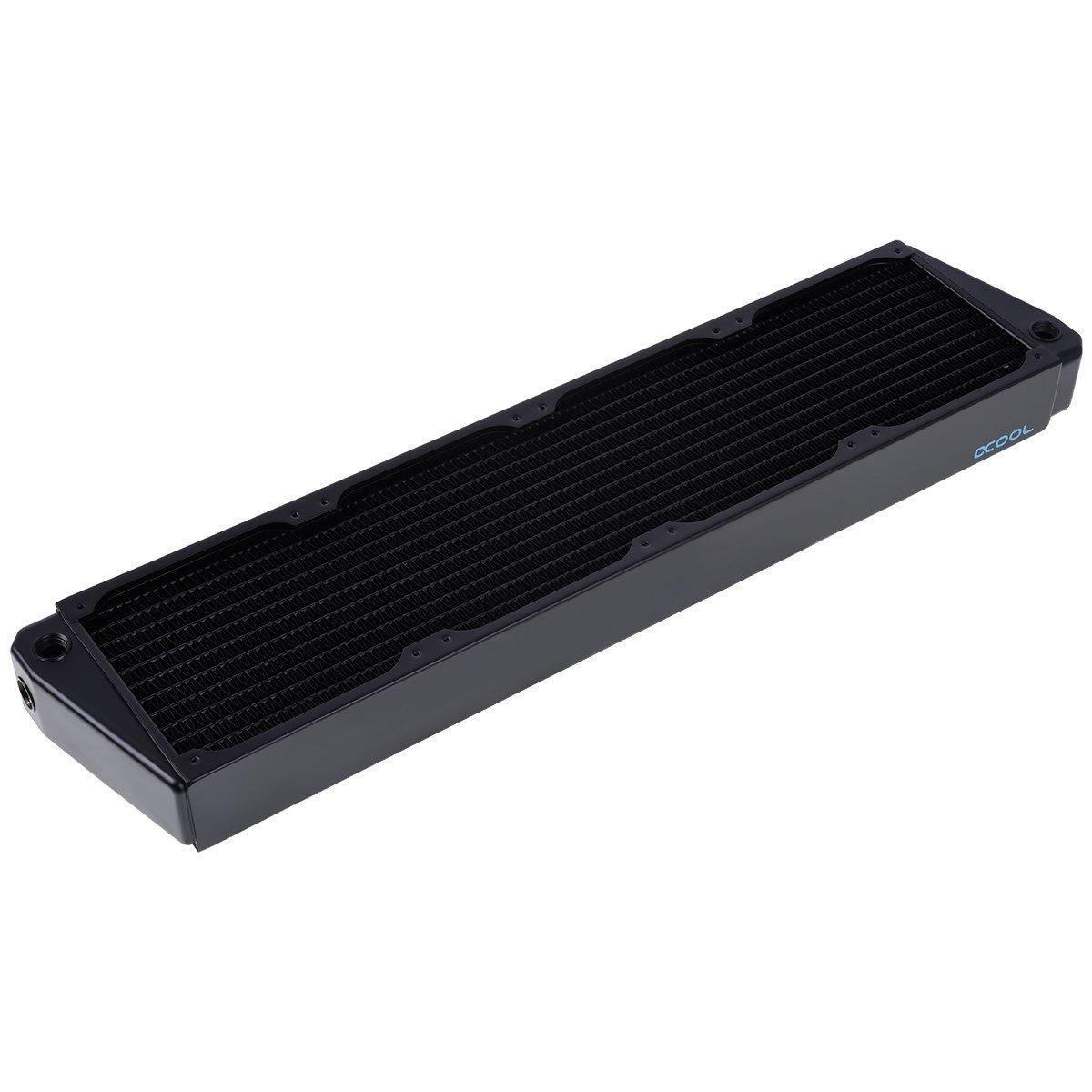 Alphacool Alphacool NexXxos XT45 Full Copper X-Flow Radiator480, 120mm x 4, Quad Fan, Black