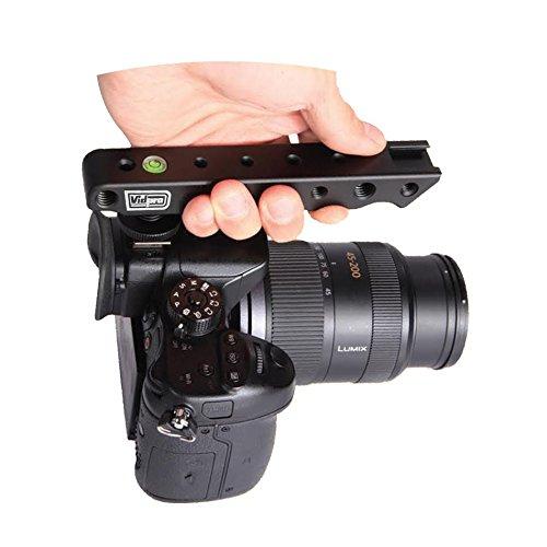 Synergy Digital Panasonic Lumix DMC-TZ80 Digital Camera Vidpro VB-H Top Hand Grip for DSLRs, Cameras and Camcorders