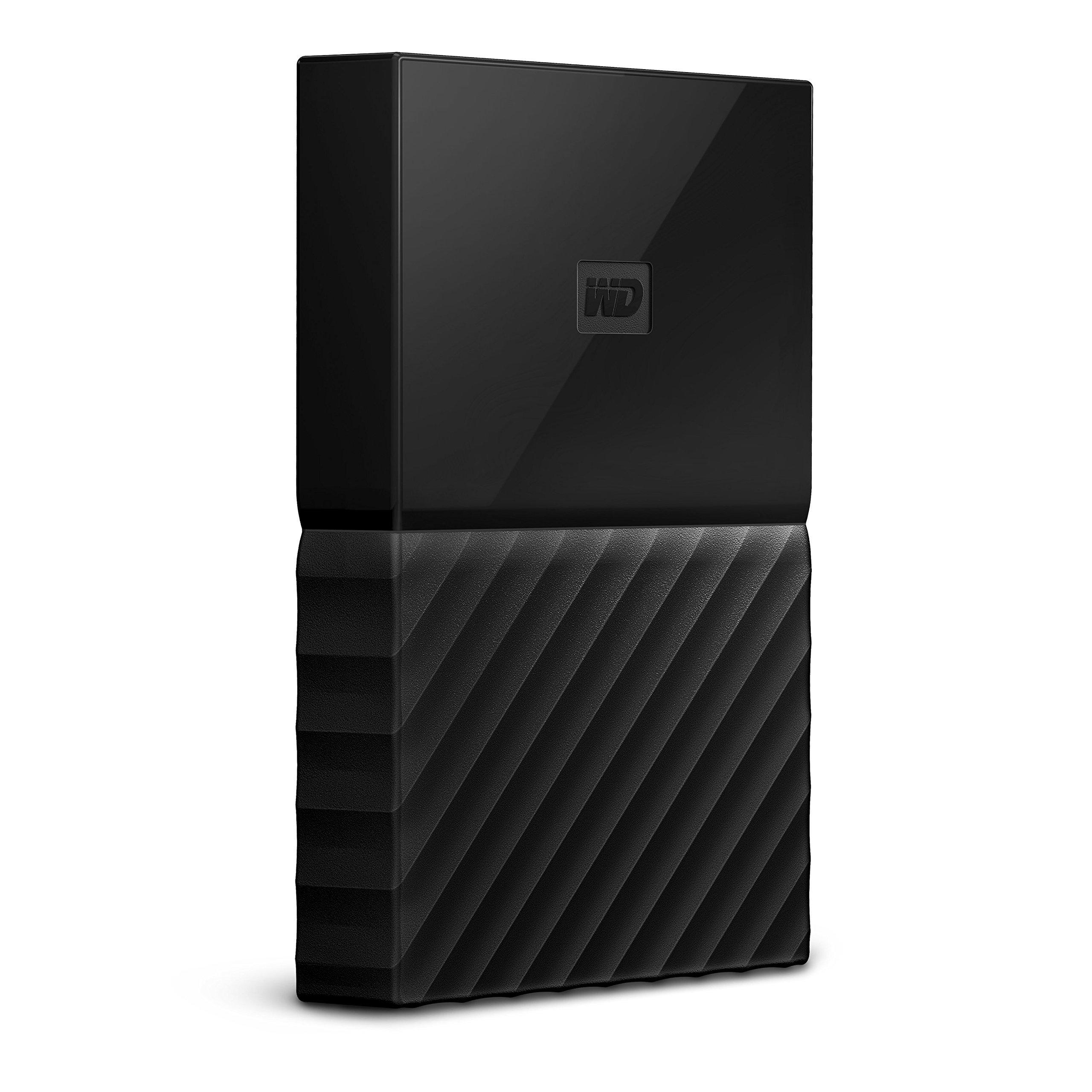 Western Digital WD 1TB My Passport for Mac Portable External Hard Drive, USB-C/USB-A - WDBFKF0010BBK-WESE,Black