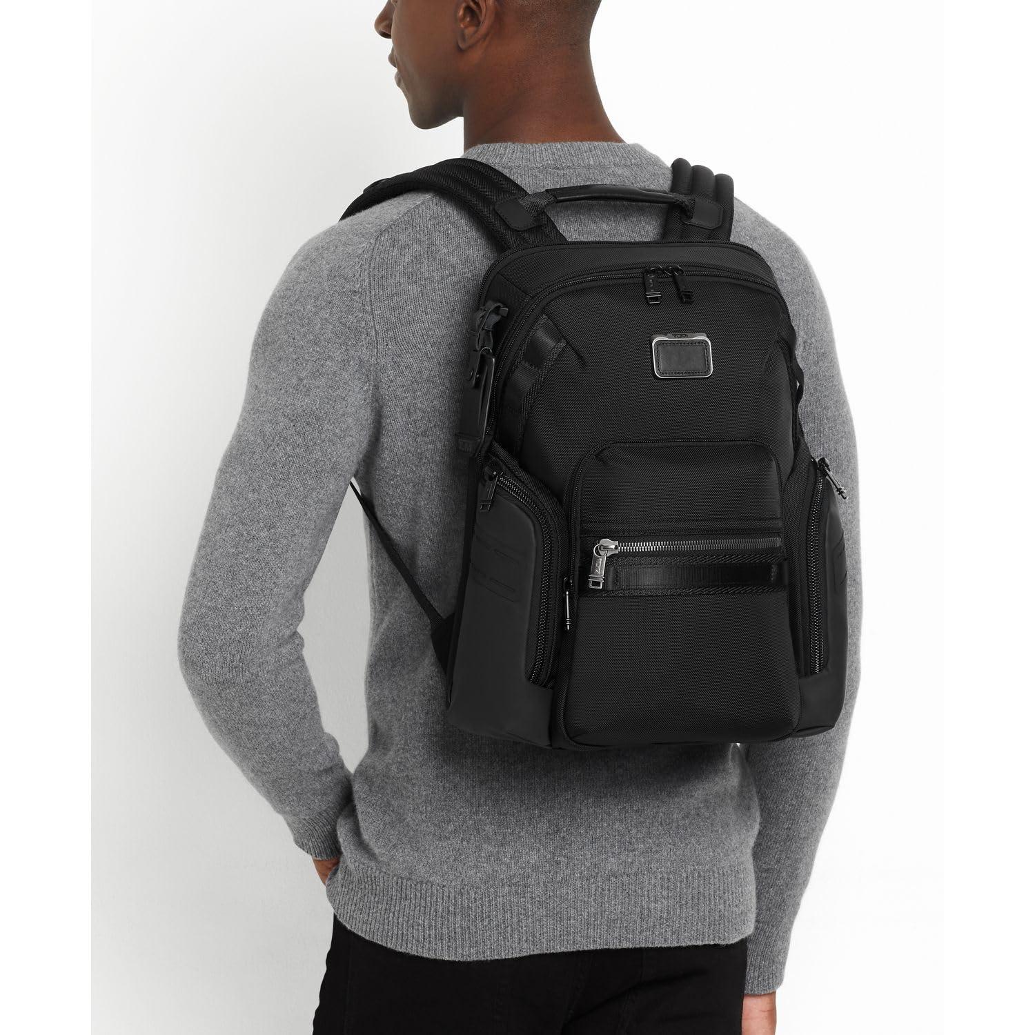 TUMI TUMI - Alpha Bravo Navigation Backpack - Everyday Travel Backpack - Fits Up to 15" Laptop - 16.0" X 14.0" X 7.3" - Charcoal