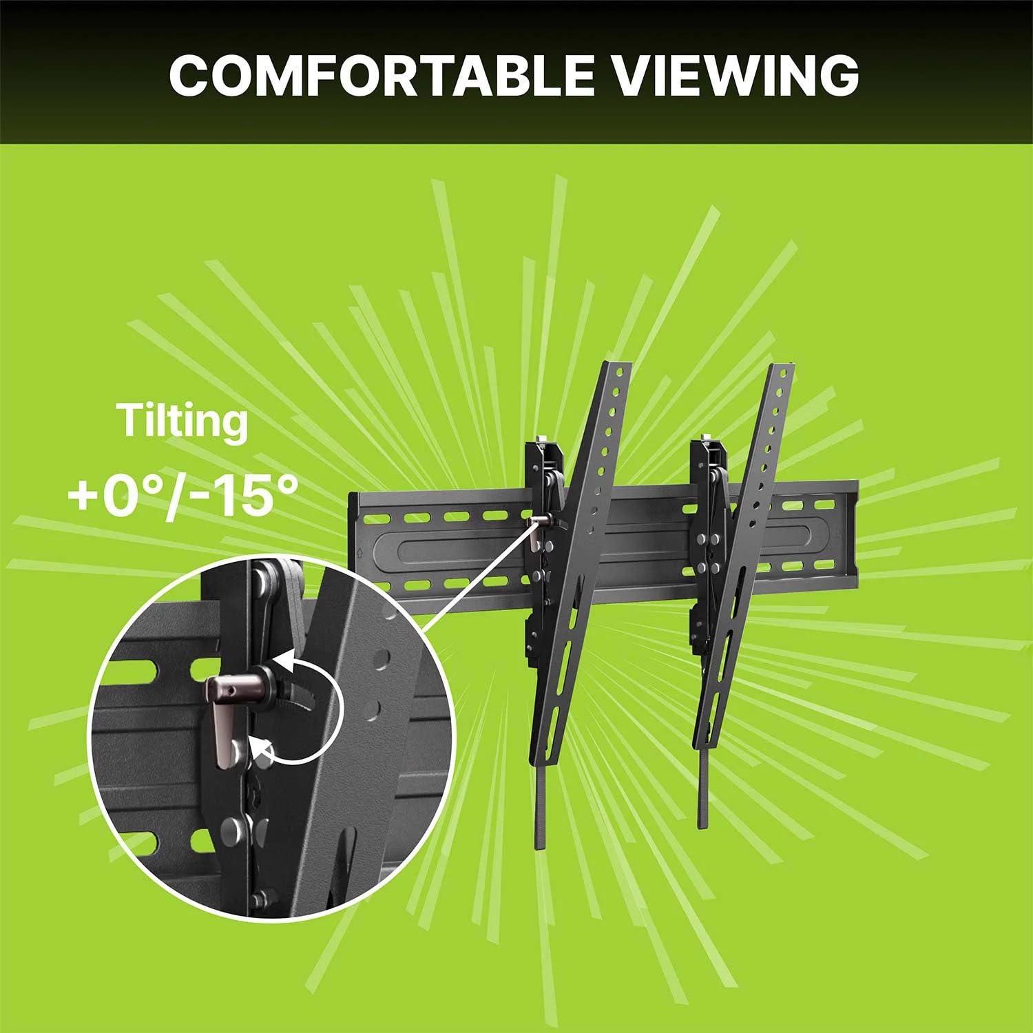 MEMBERS MARK Member's Mark Extending Tilt TV Wall Mount with Levelling Design