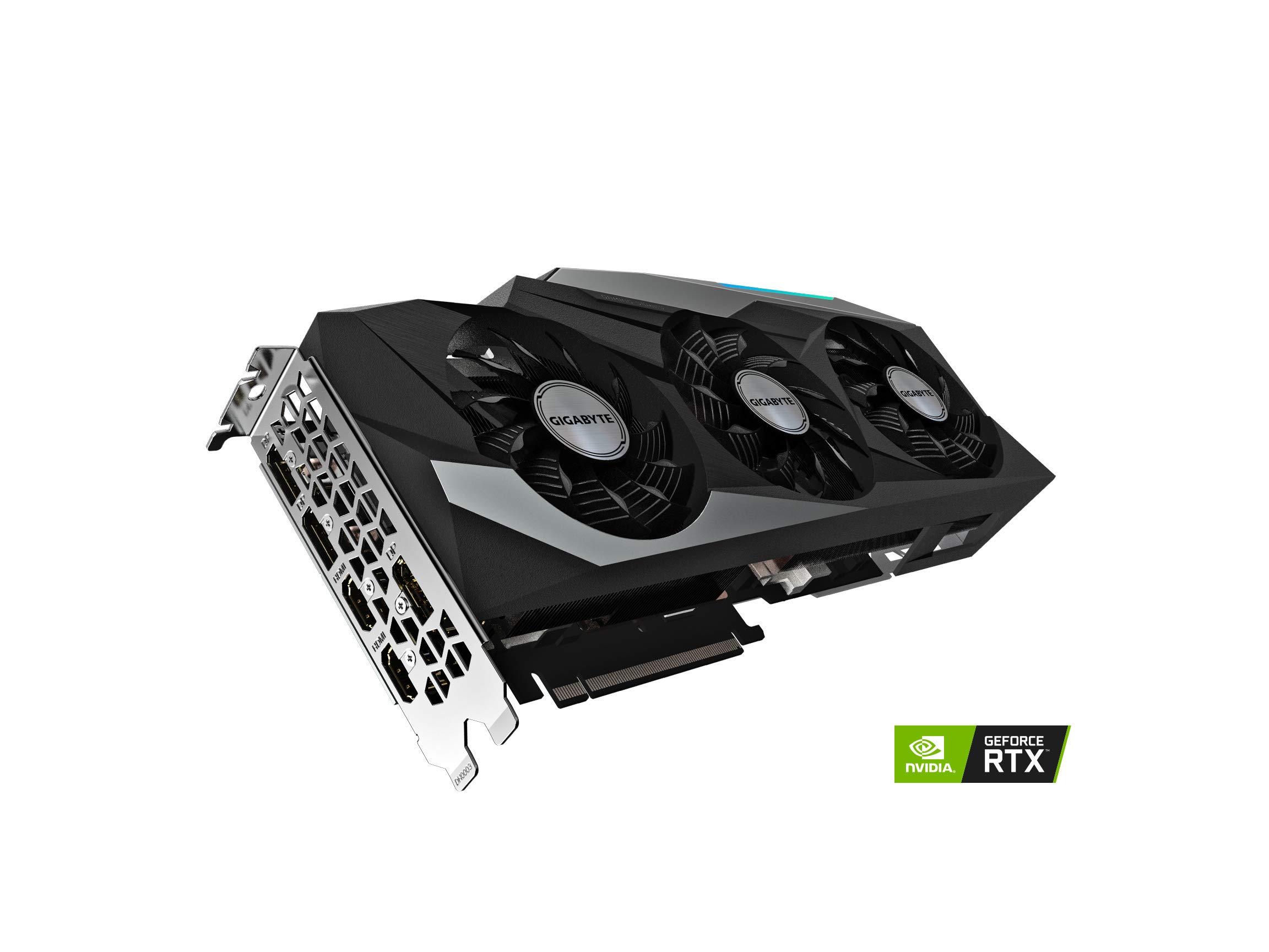 GIGABYTE GIGABYTE GeForce RTX 3080 GAMING OC 10G Graphics Card, 3x WINDFORCE Fans, 10GB 320-Bit GDDR6X, GV-N3080GAMING OC-10GD Video Card