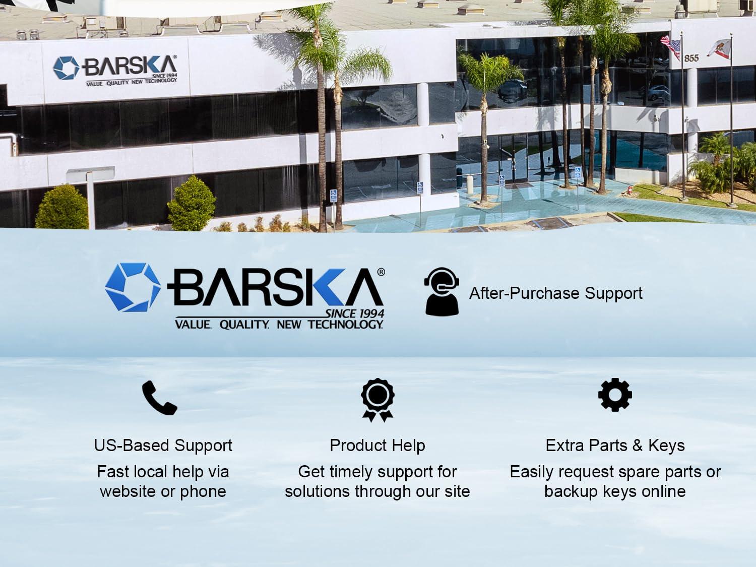 BARSKA Barska Combination Lock Key Kabinet Drop Box Wall Mount - Basic 156 Position