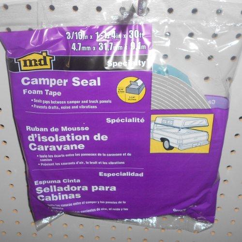 M-D Building Products M-D Building Products 2352 Camper Seal Tape, 3/16-by-1-1/4-Inch by 30 feet, Gray