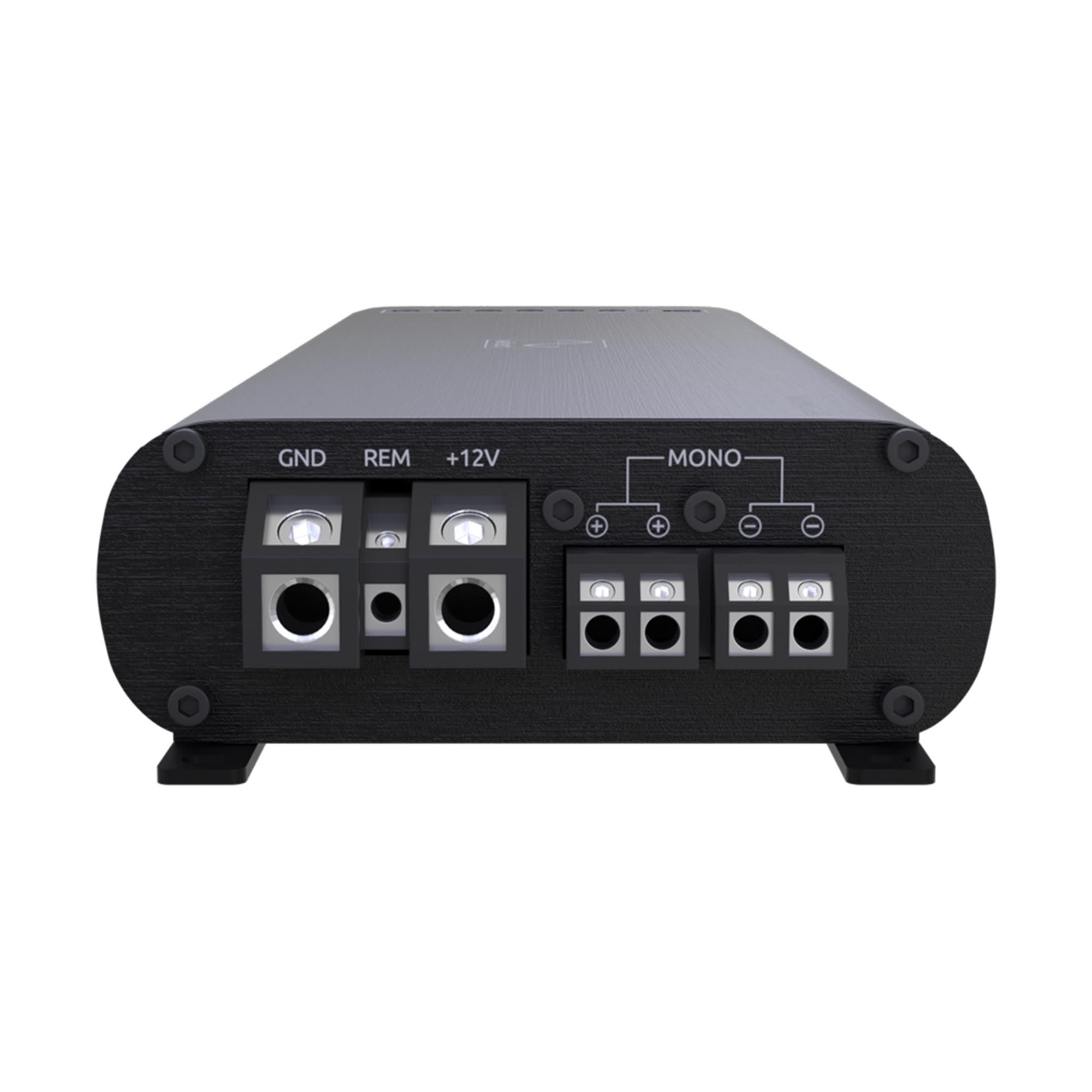 Wavtech Wavtech Link700.4plus 700 Watt 4-Channel Amplifier, Wavtech link1000.1mini - 1000 Watt Mono Amplifier, and Wavtech linkRC - Remote Level Control (RLC) for linkDQ