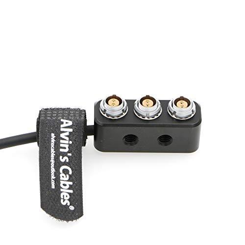 Alvin's Cables Alvin's Cables 1 to 3 Mini Power Splitter Box Cable 2 Pin Male to 3 2 Pin Female Box for ARRI RED Cameras Teradek