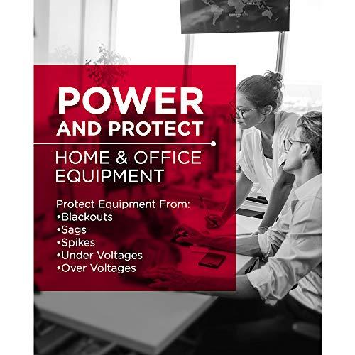 CyberPower CyberPower ST900U Standby UPS System, 900VA/500W, 12 Outlets, 2 USB Charging Ports, Compact, Black