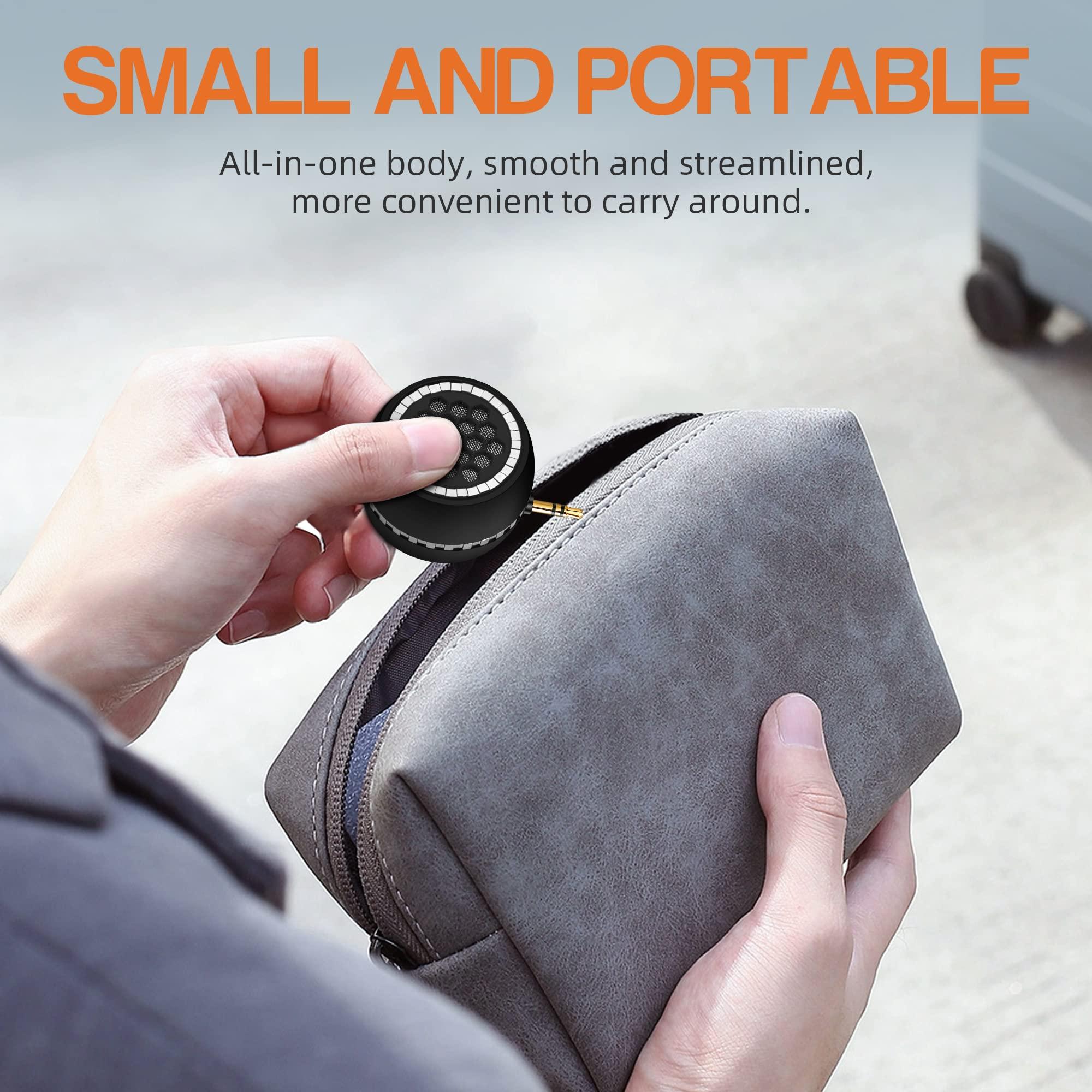 FIYAPOO FIYAPOO Mini Portable Speaker, 3W Mobile Phone Speaker Line-in Speaker with 3.5mm AUX Audio Interface for Smartphone/Tablet/Computer