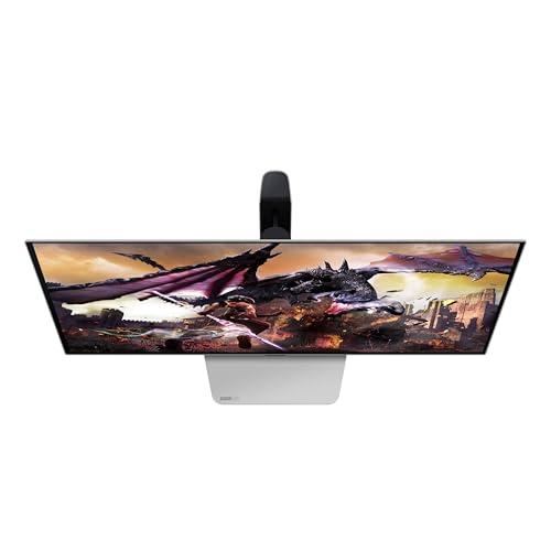 Samsung Samsung 32" Odyssey OLED G8 (G80SD) Series 4K UHD Smart Gaming Monitor w QD-OLED, 240Hz 0.03ms, G-Sync Compatible, Glare-Free Display, Sleek Metal Design, LS32DG800SNXZA, 3 Yr Warranty