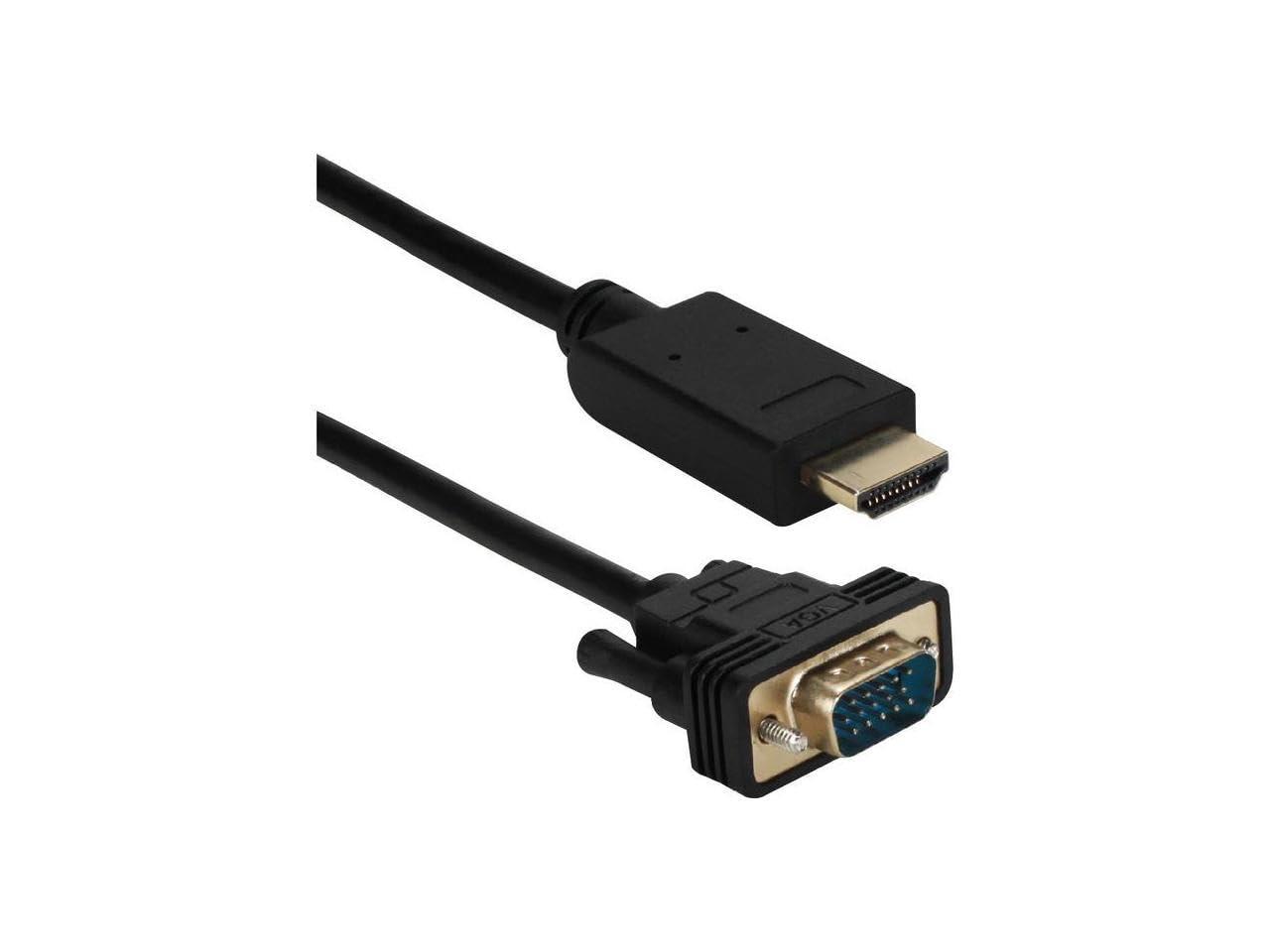 QVS QVS XHDV-03 3FT HDMI to VGA Video Converter Cable