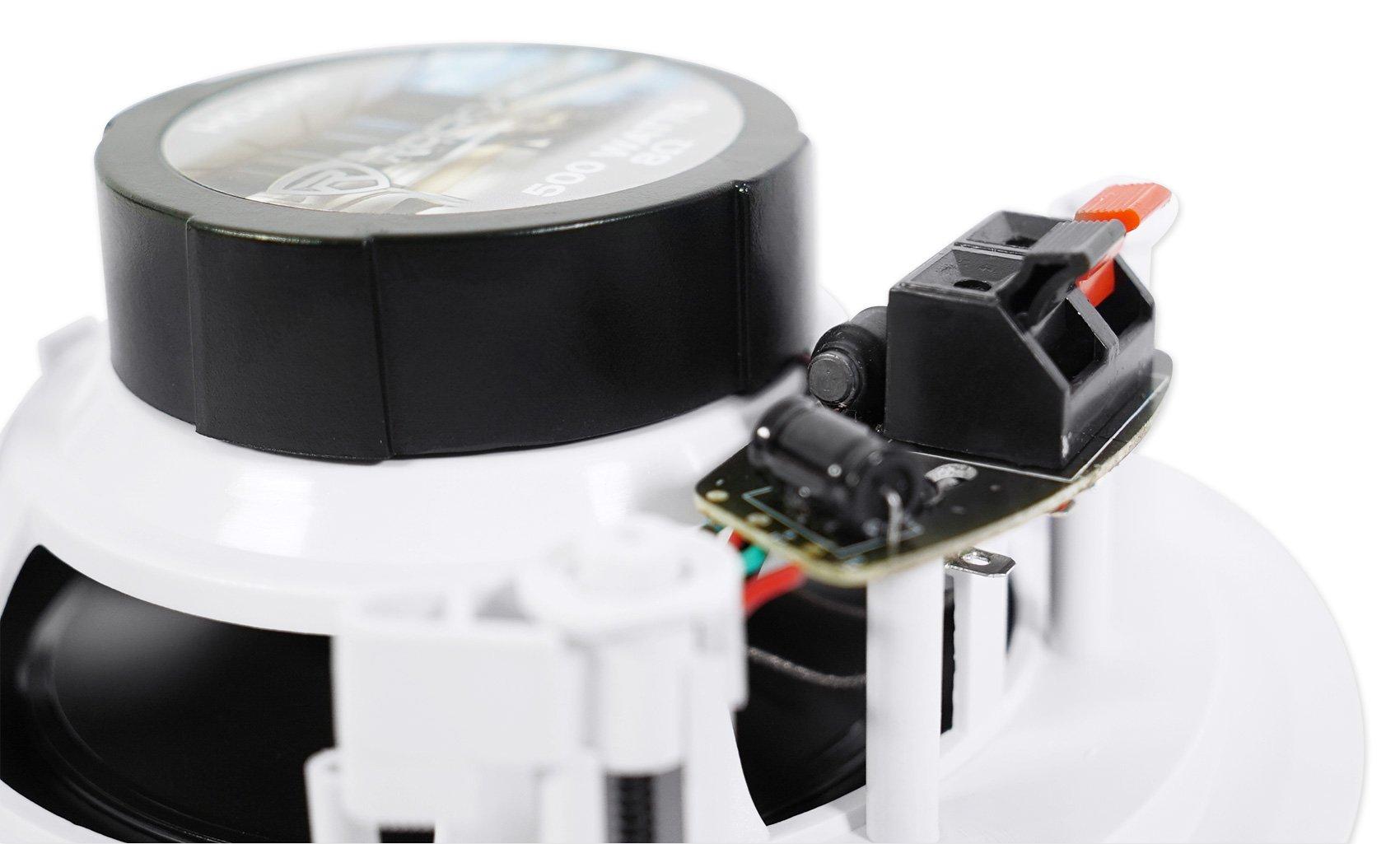 Rockville Rockville (8) HC655 6.5" 500 Watt in-Ceiling Home Theater Speakers 8 Ohm