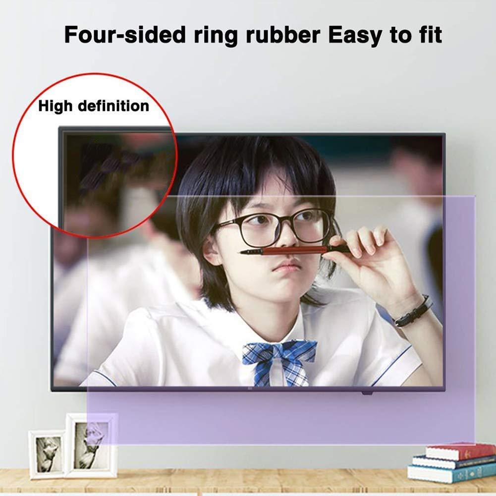 AIZYR AIZYR 86inch Matte Anti-Glare TV Screen Protector, Anti Blue Light PET Soft Film Make The Light Soft Relieve Eye Strain for Smart TV 4K LED Samsung, LG, 1pack, 75.8x43.3inch