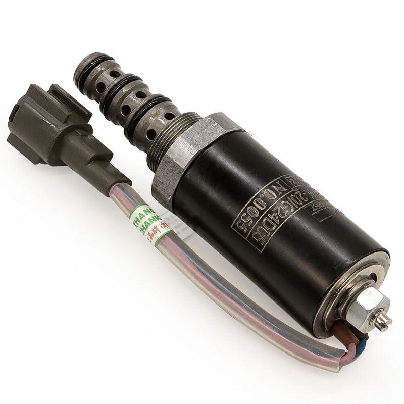 Wieoncke Solenoid Valve KWE5K-20 G24D05 HM-A10035 KZ000395 15664 Compatible for KATO HD820 HD820-3 HD1430 HD1250 Excavator for Sany SY75 Excavator