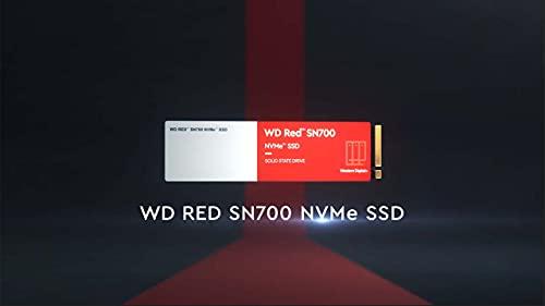 Western Digital Western Digital 250GB WD Red SN700 NVMe Internal Solid State Drive SSD for NAS Devices - Gen3 PCIe, M.2 2280, Up to 3,100 MB/s - WDS250G1R0C