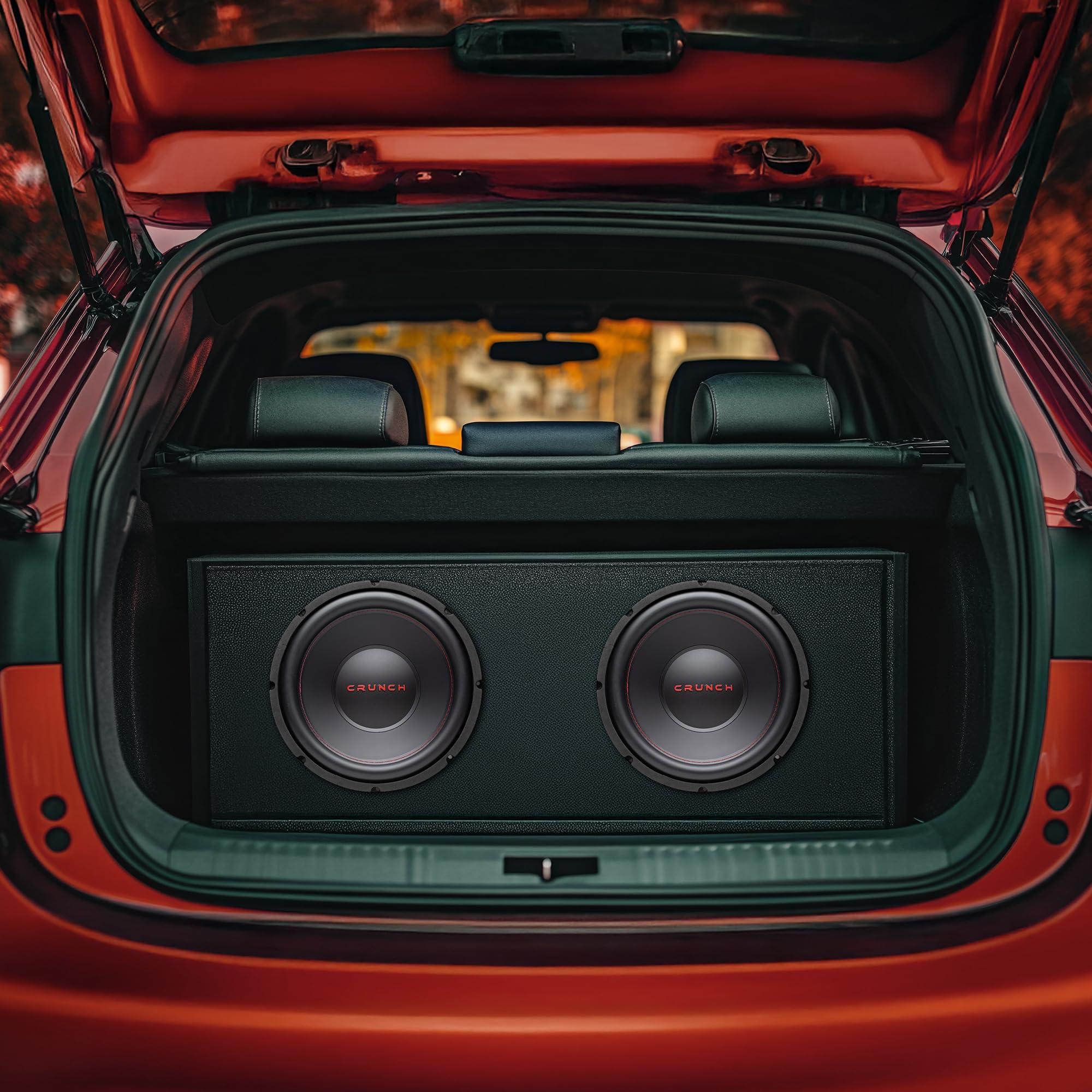 Crunch Crunch CRW12D4 CRW Series 12-Inch 800-Watt Dual-Voice-Coil Dual-4-Ohm Subwoofer