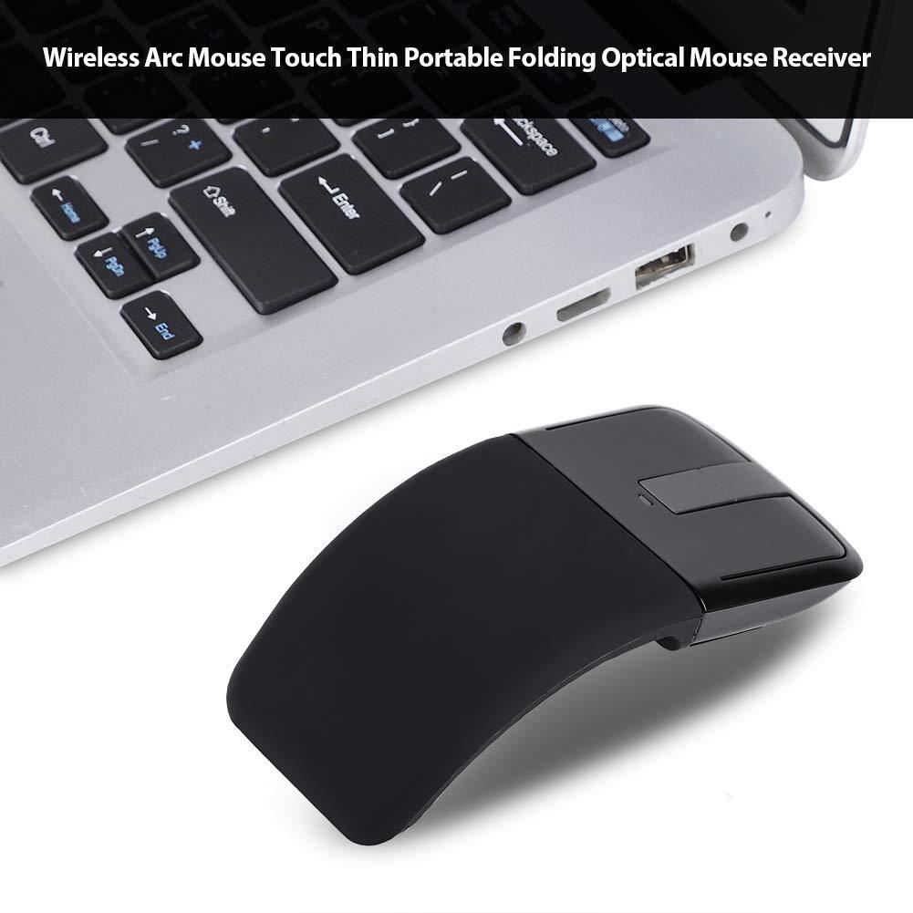 Pomya Arc Mouse - Folding Optical Mouse - Touch Thin Portable Mouse - Ergonomic Design - for Desktop Laptop PC