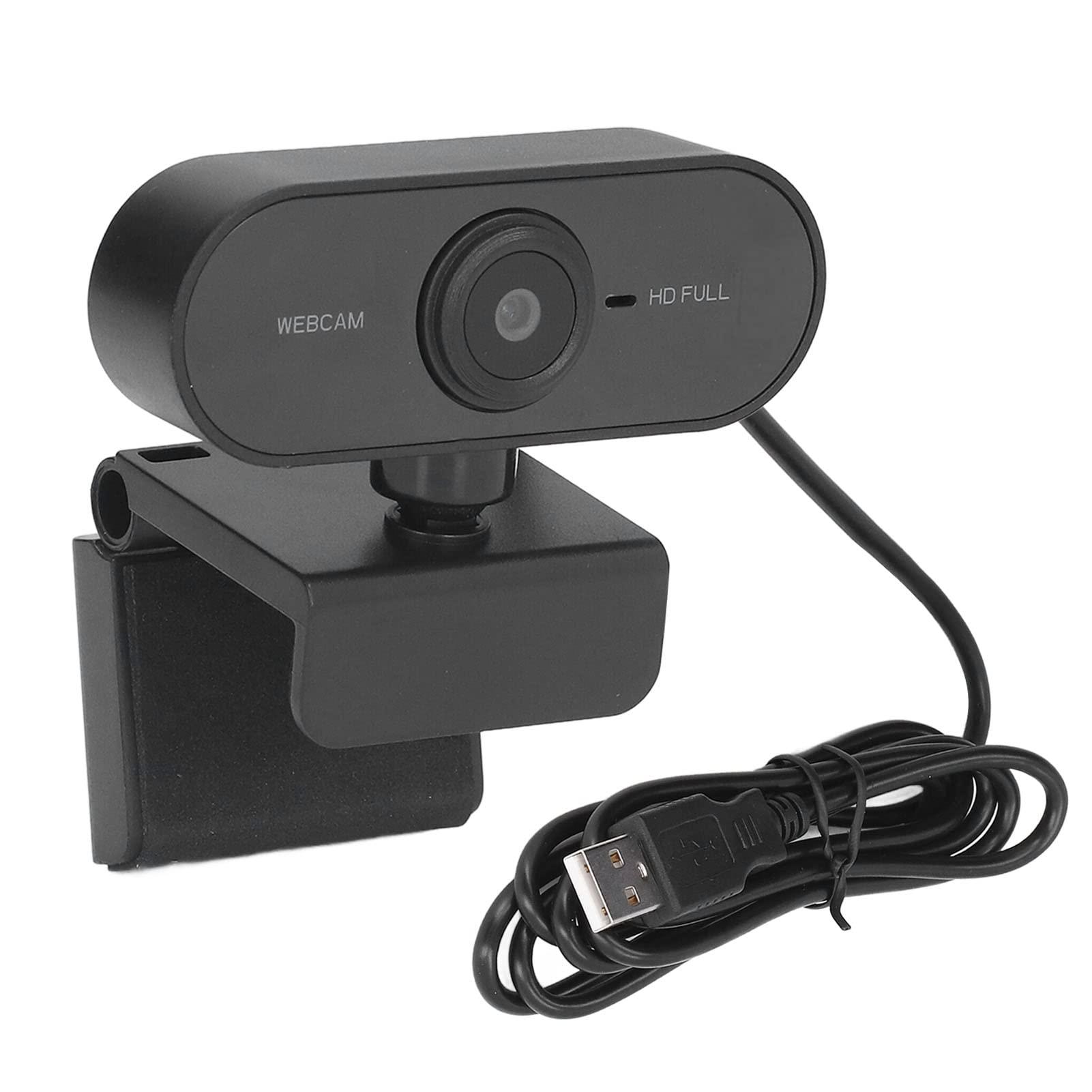 Airshi Webcam, Noise Reduction Streaming Webcam Autofocus for Video Conferencing for Webinars