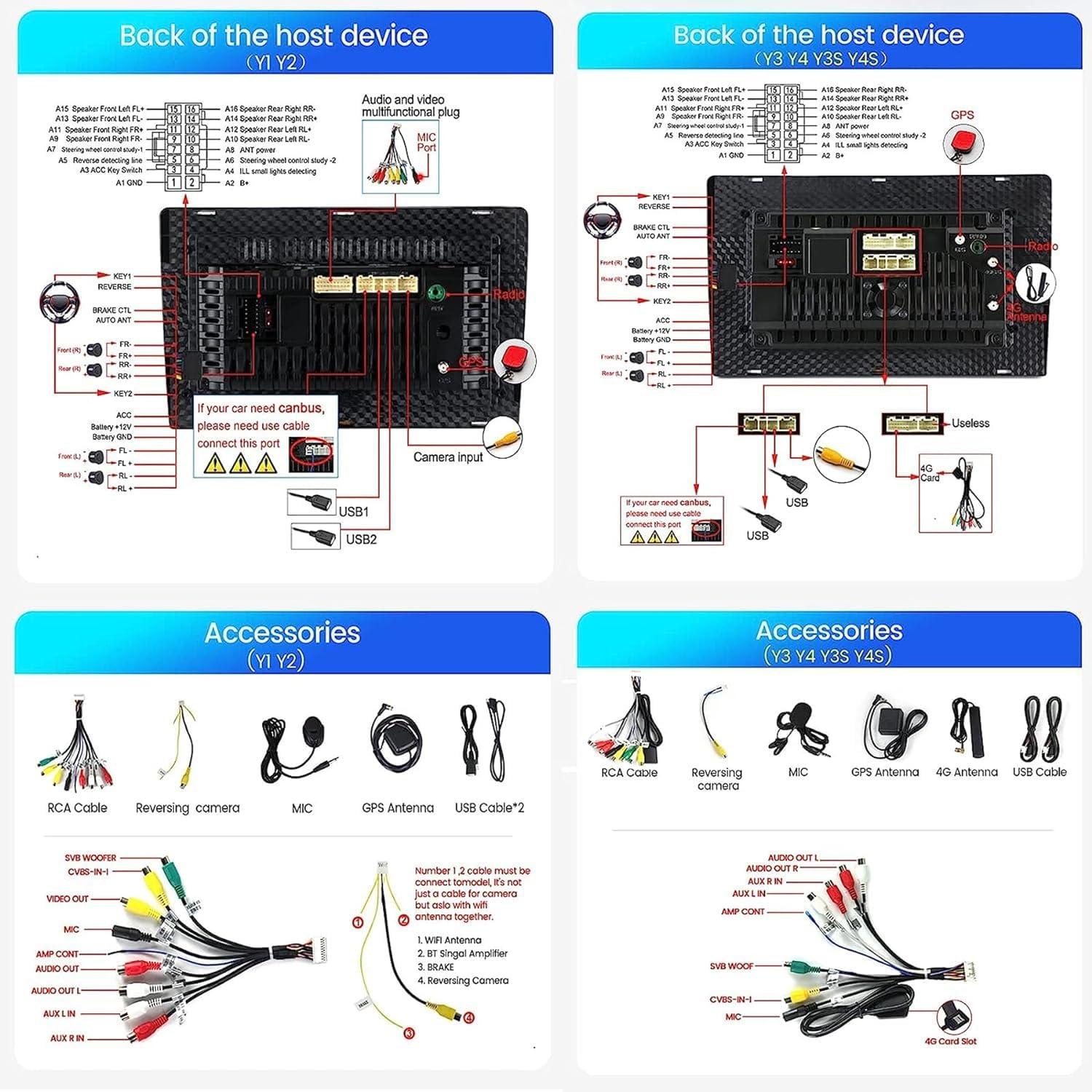 ADMLZQQ ADMLZQQ Car Stereo 9" Android 11 Double Din Bluetooth Autoradio for Nissan Navara NP300 2011-2016,TouchScreen Radio with GPS Car-play Bluetooth SWC Backup Camera Mirror Link AM/FM,Y1 1+16g