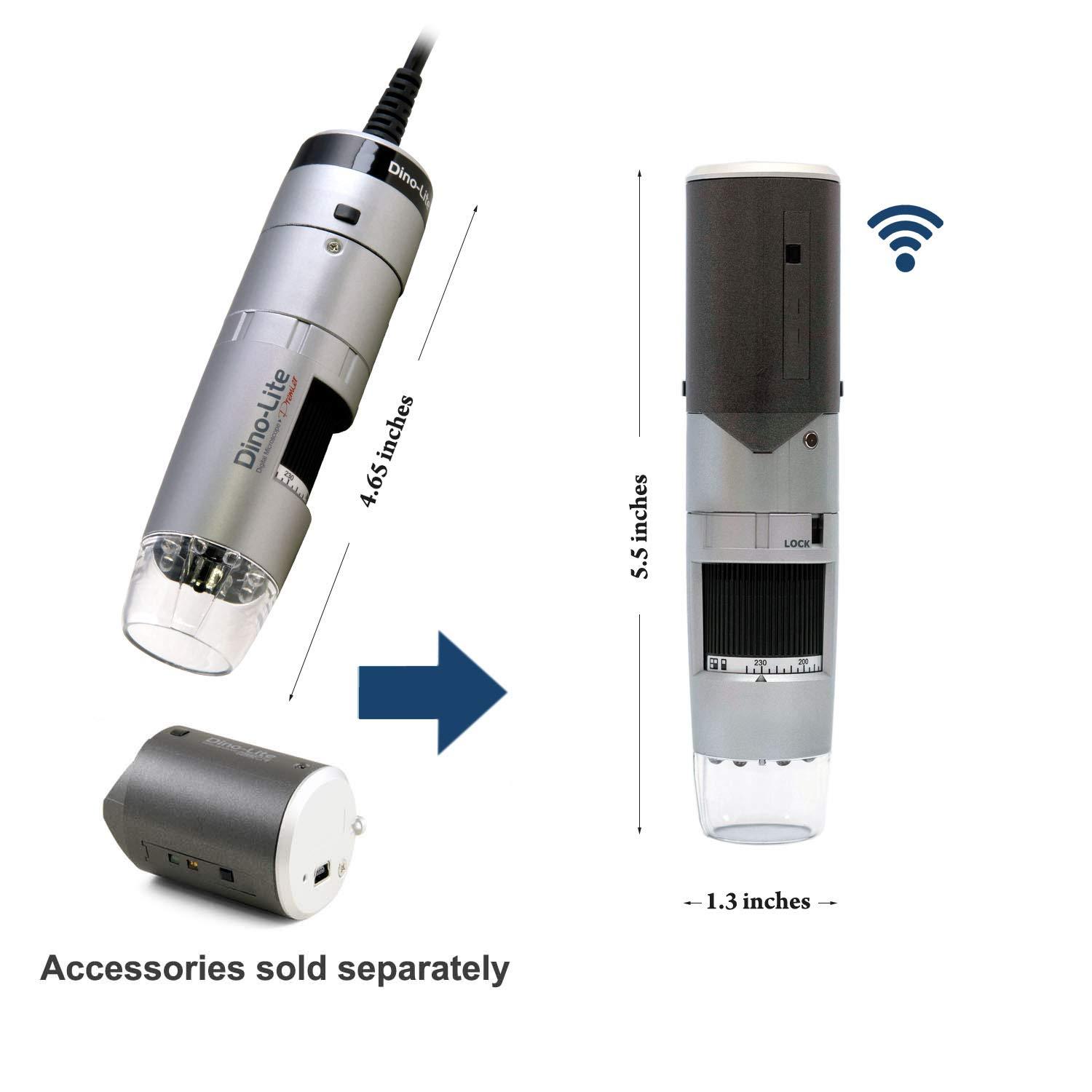 Dino-Lite Dino-Lite USB Digital Microscope AF3113T - 0.3MP, 20x - 220x Optical Magnification, Measurement, WF-20 Compatible