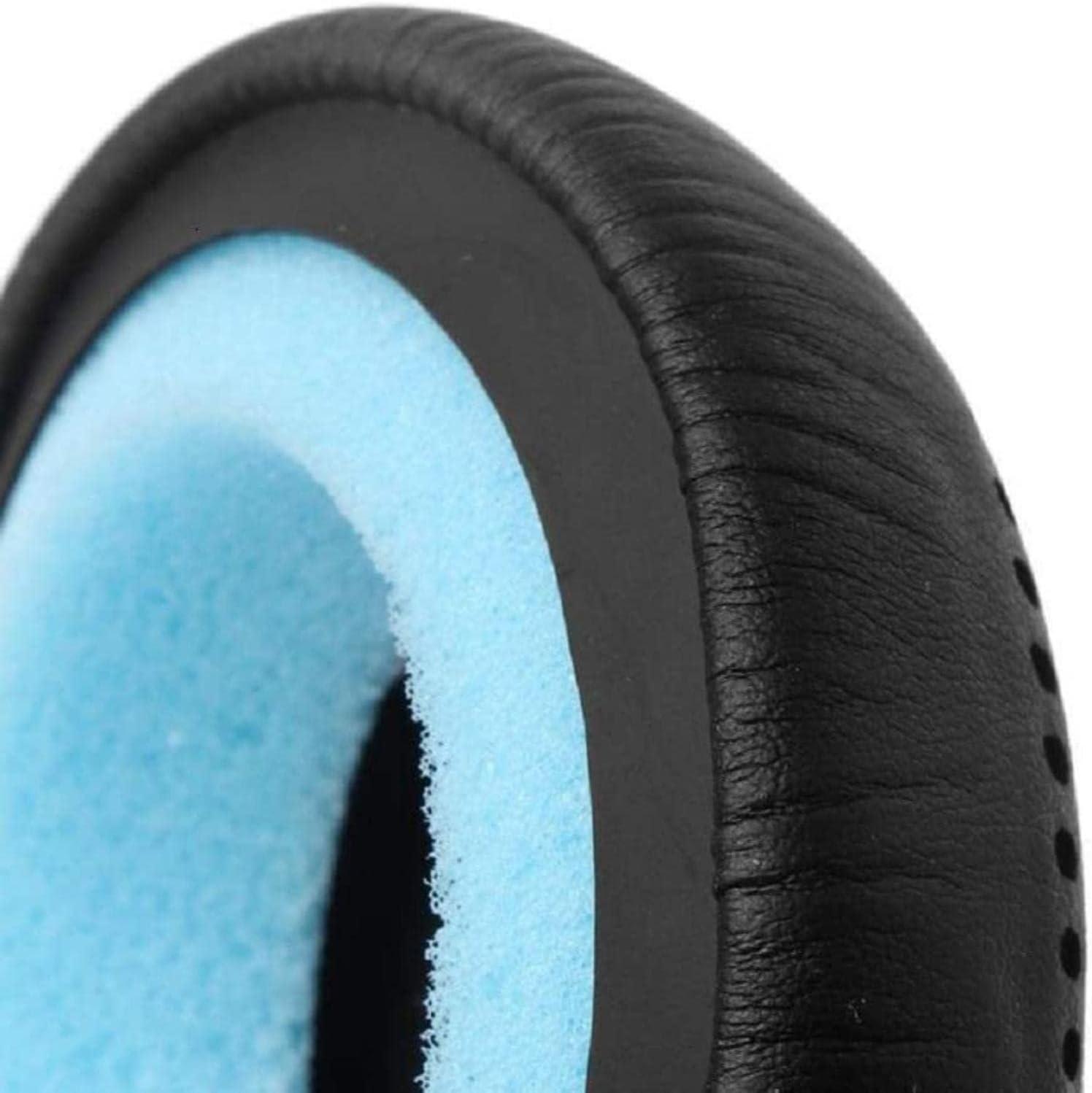 AIKKAUK Grind Ear Pads Replacement Repair Accessories Porous Leather-Faced Ear Pads Compatible with Skullcandy Grind Wireless Earphones (Black)