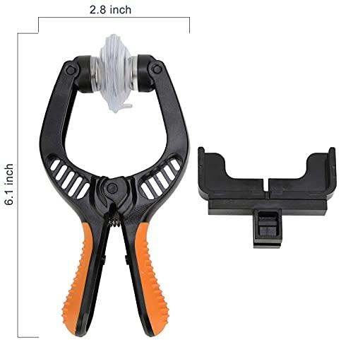 Qerfasaly Screen Opening Tool 2 PCS Opening Pliers Cellphone Suction Cup Screen Repair Kit for Mobile Phone Tablet Laptop