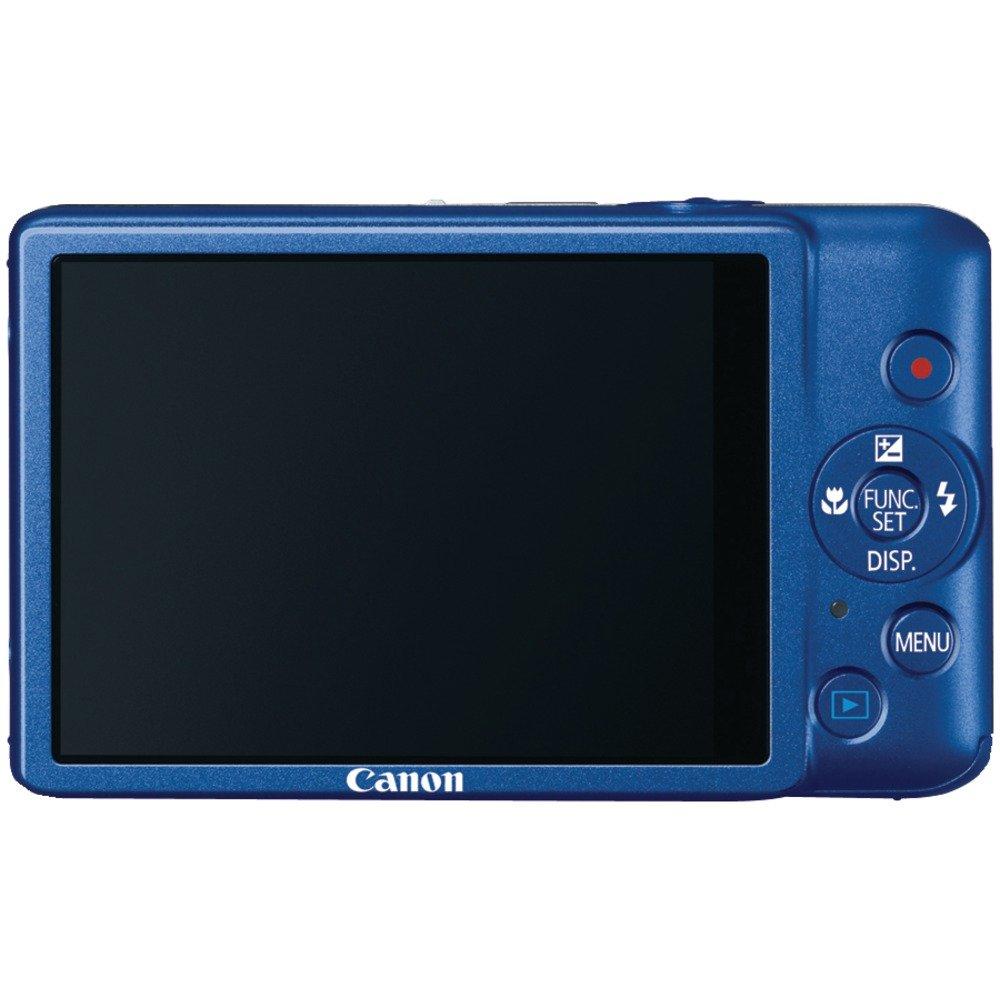 Canon Canon PowerShot ELPH 100 HS 12.1 MP CMOS Digital Camera with 4X Optical Zoom (Blue) (Renewed)