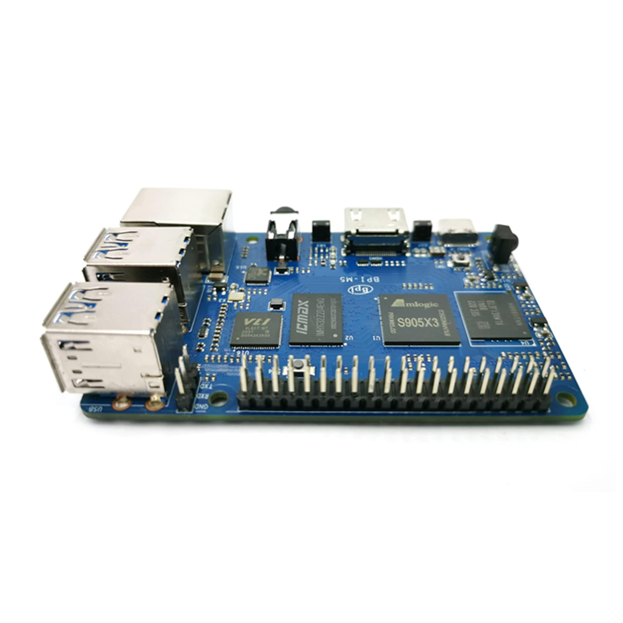 MiiElAOD Banana PI BPI M5 New Generation Single Board Computer Amlogic S905X3 Design