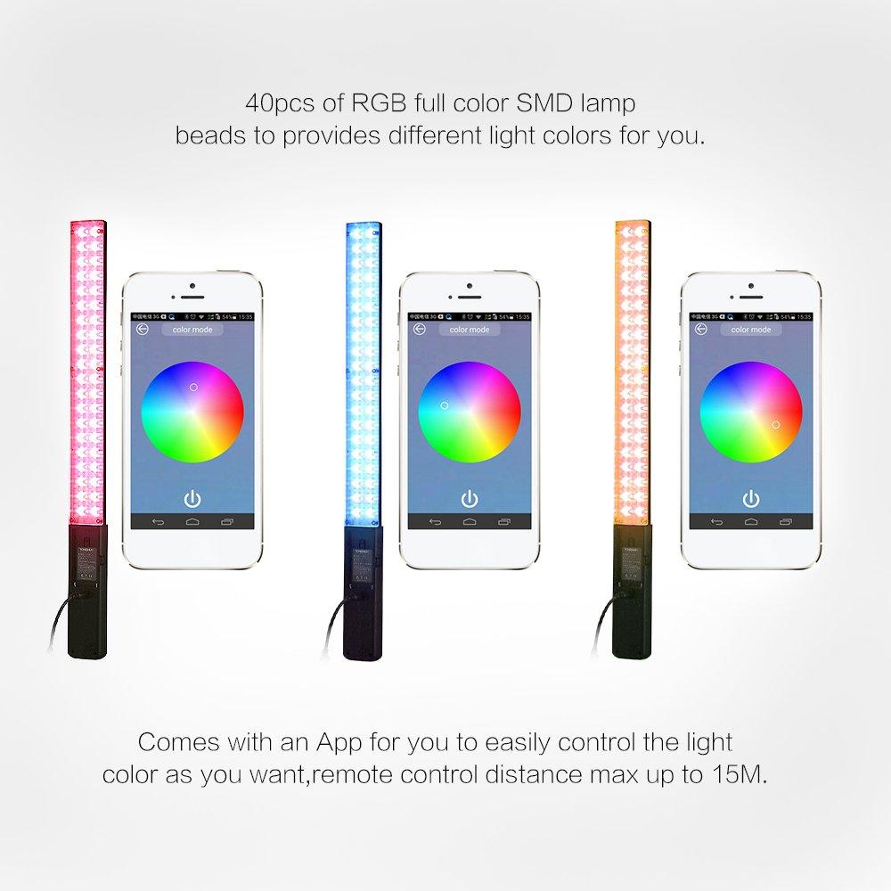 YONGNUO YONGNUO YN360 Handheld LED Video Light 3200k 5500k RGB Colorful Stick Professional Photo LED Stick